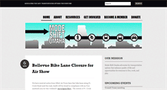 Desktop Screenshot of modeshiftomaha.org